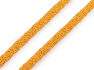 Baumwollkordel ø7mm | Senfgelb